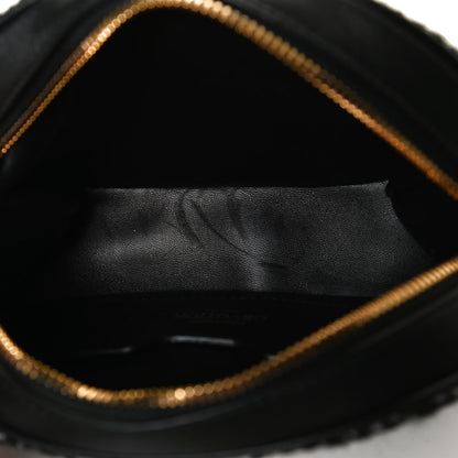 Dolce & Gabbana Calfskin Tweed Chevron Devotion Crossbody Bag Bag Black 13 of 13