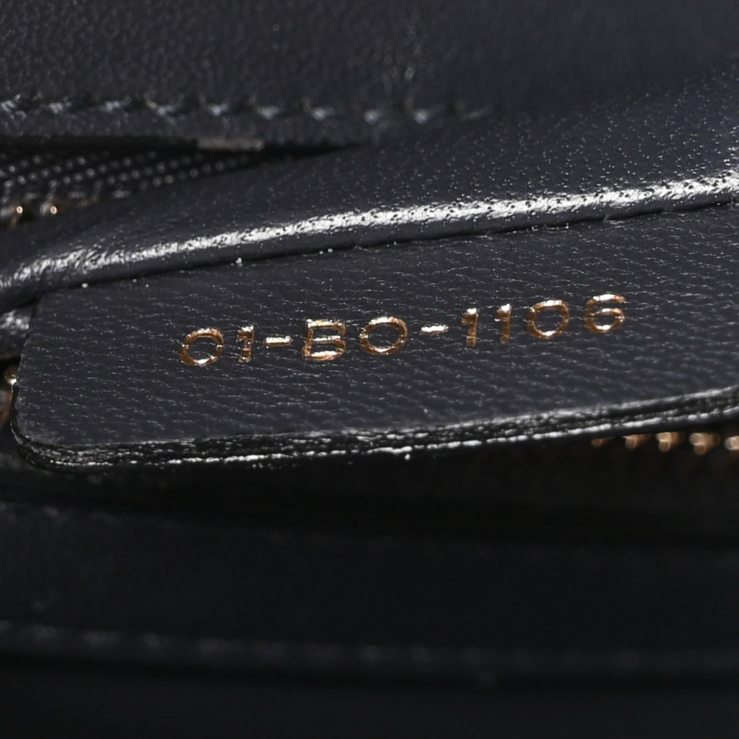 Metallic Patent Micro-Cannage Medium Diorama Flap Bag Gold
