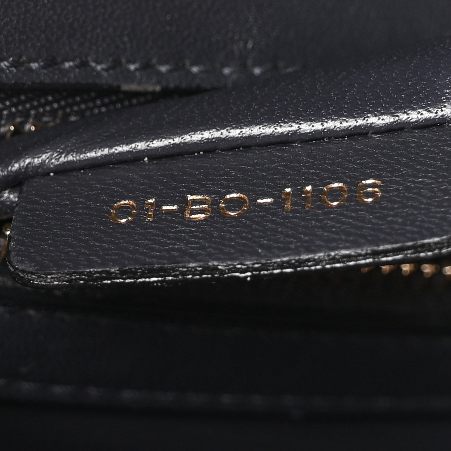 Christian Dior Metallic Patent Micro-Cannage Medium Diorama Flap Bag Gold 6 of 9