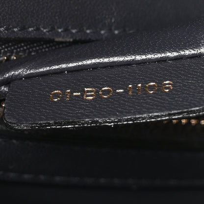 Christian Dior Metallic Patent Micro-Cannage Medium Diorama Flap Bag Gold 6 of 9