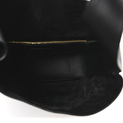 Saint Laurent Smooth Calfskin Large Le 5 A 7 Soft Hobo Black 5 of 9