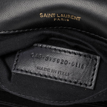 Saint Laurent Lambskin Patchwork Monogram Small Jamie Black 7 of 11