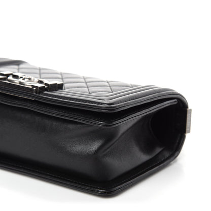 Chanel Lambskin Quilted Small Boy Flap Black 6 of 10