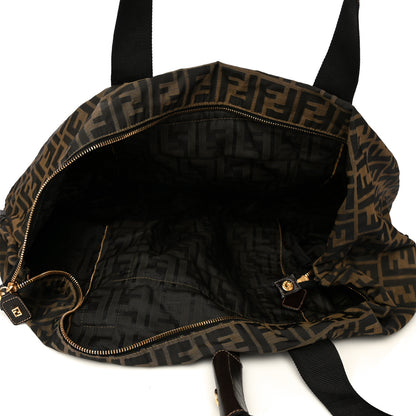 Fendi Zucca Shopping Tote Tobacco 6 of 8