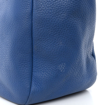 Prada Vitello Daino Side Pocket Hobo Azzurro 17 of 17