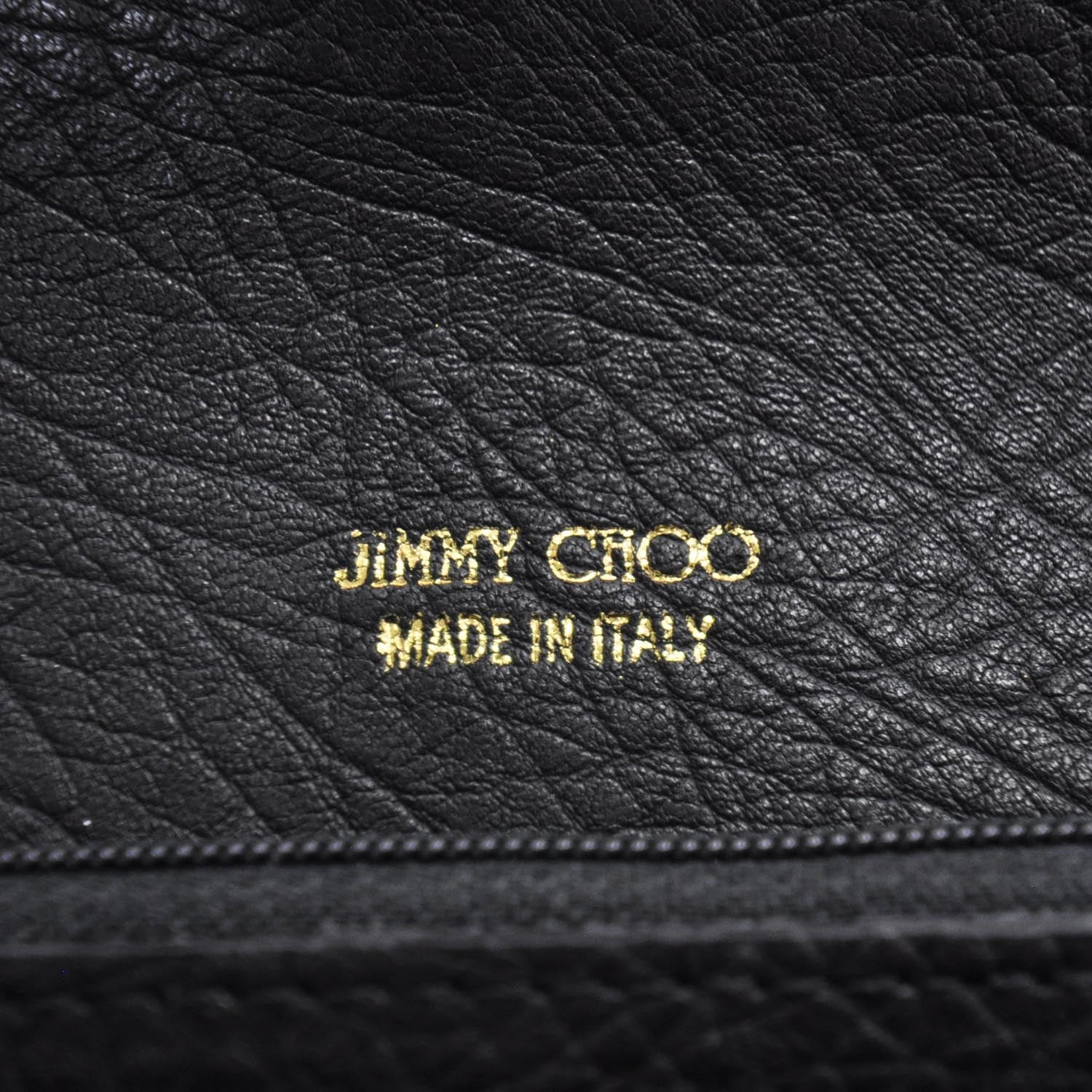 Jimmy Choo Leather Reese Clutch Black 6 of 6