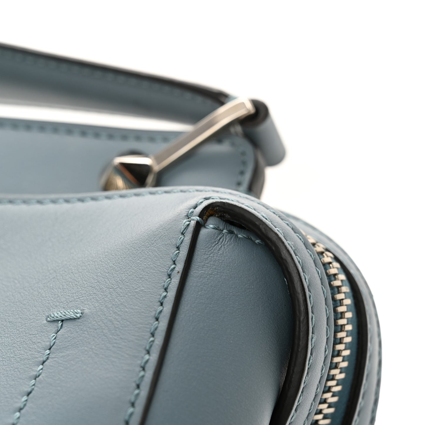 Vitello Baltico Dolce DotCom Satchel Blue