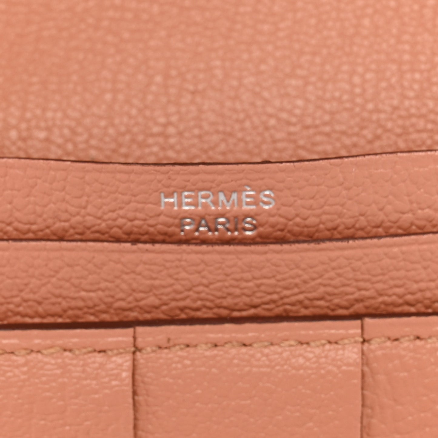 Ostrich Bearn Gusset Wallet Terre Cuite