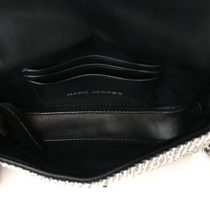 Marc Jacobs The Rhinestone J Marc Mini Shoulder Bag Silver 5 of 10