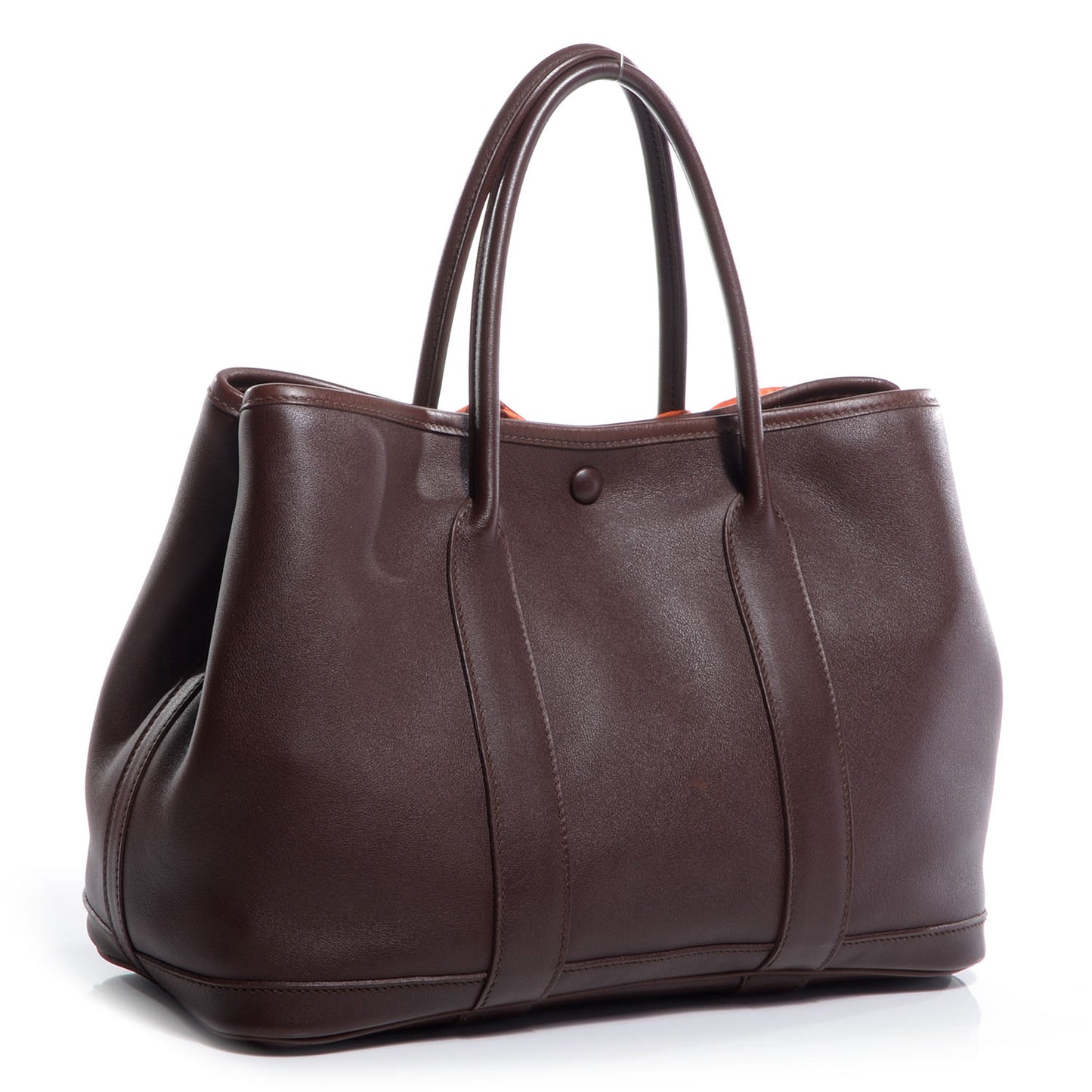 Swift Leather Bolduc Twilly Garden Party TPM Tote Chocolate