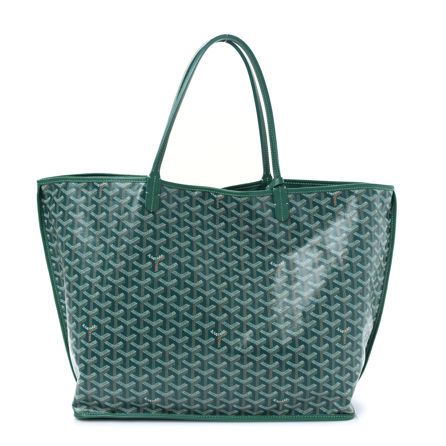 Goyardine Reversible Anjou GM Green