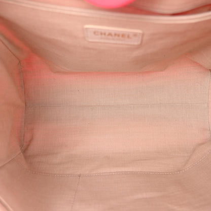 Chanel Mixed Fibers Small Deauville Tote  Pink 6 of 11