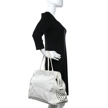 Goyard Goyardine Sac Hardy Pet Carrier PM White 2 of 12