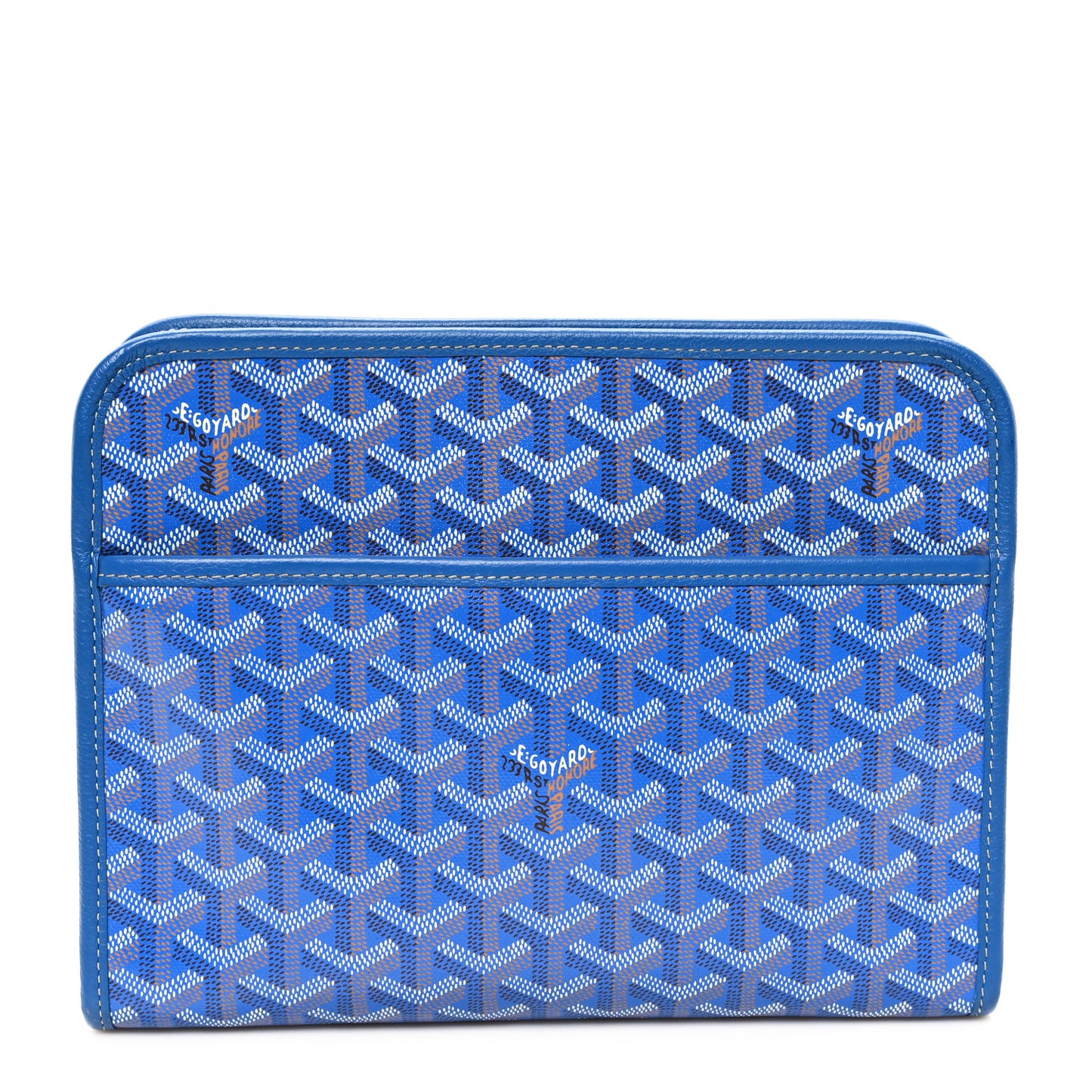 Goyardine Jouvence Toiletry Pouch Sky Blue