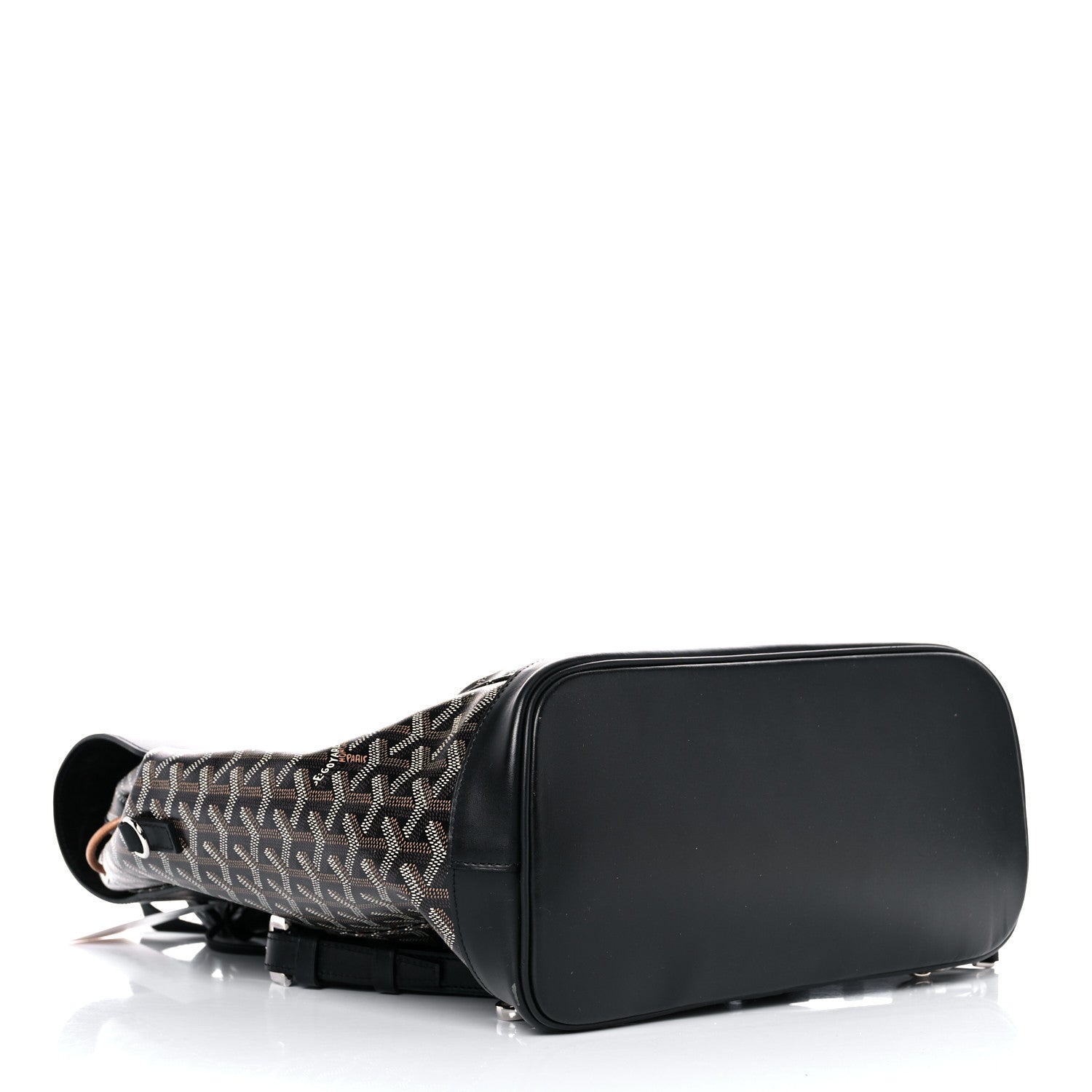 Goyard Goyardine Calfskin Alpin MM Backpack Black 4 of 21