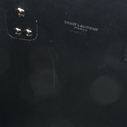 Saint Laurent SAINT LAURENT Grained Calfskin Baby Sac De Jour Black 14 of 19