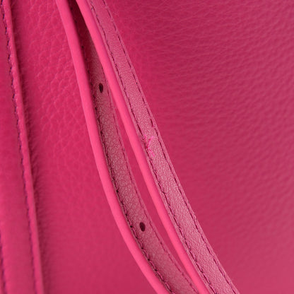 Balenciaga Calfskin XXS Everyday Tote Rose Magenta Black 12 of 13