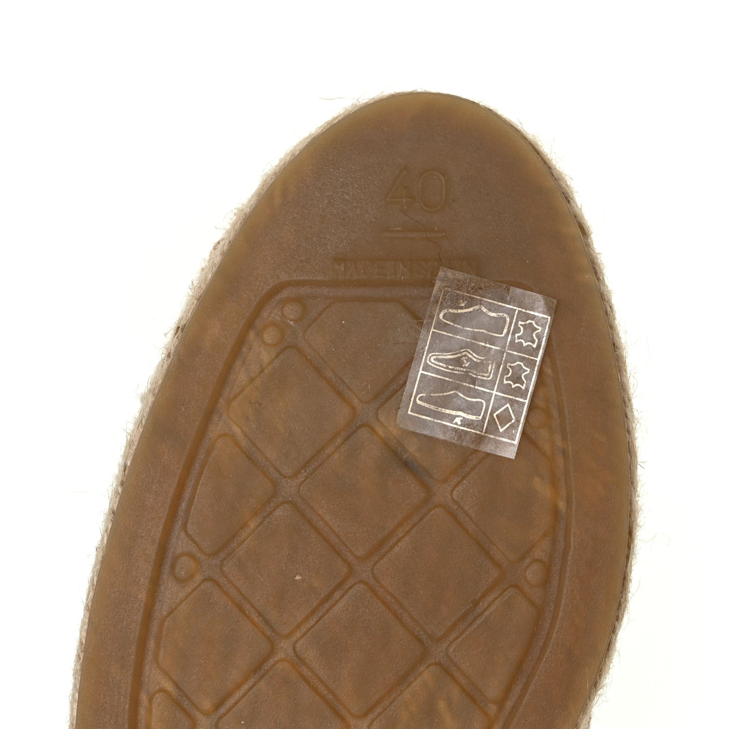 Chanel Lambskin CC Espadrilles 40 Black 10 of 13