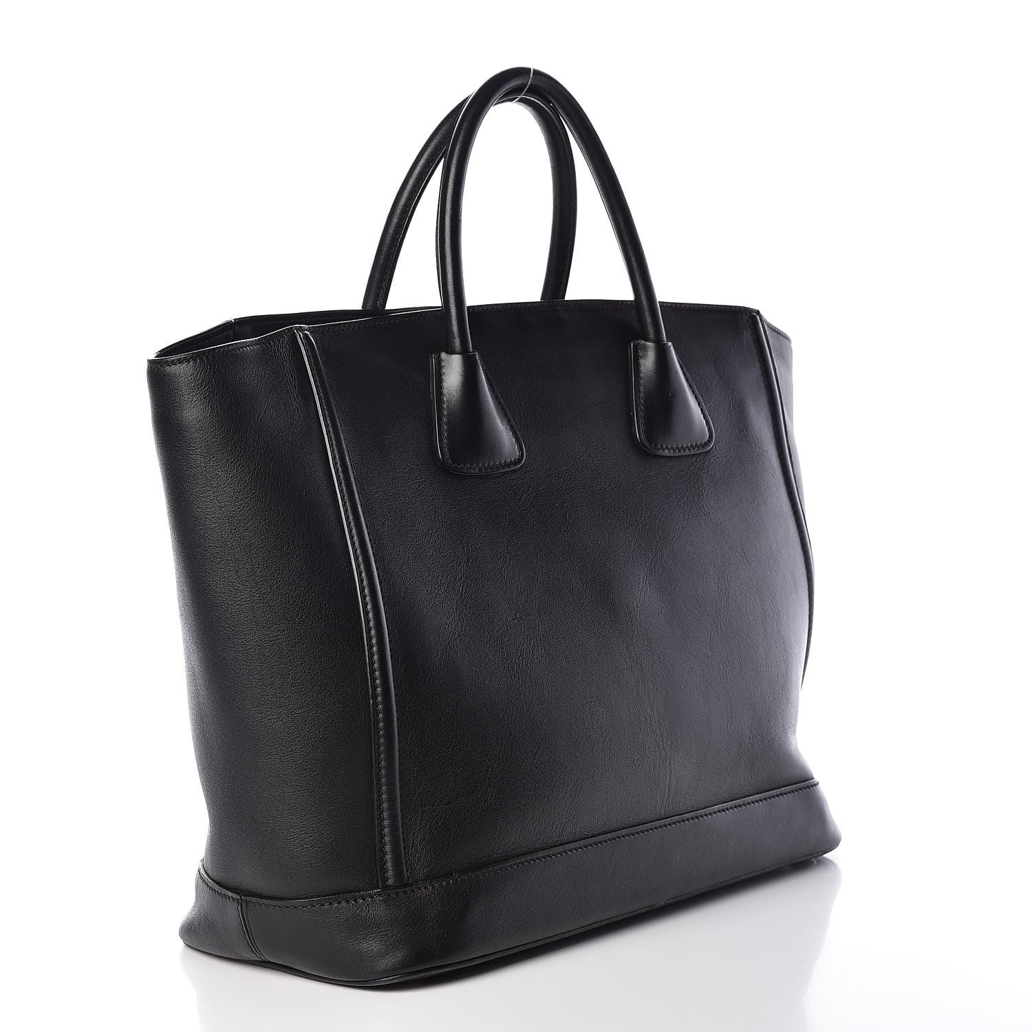 Prada City Calfskin Tote Black 3 of 13