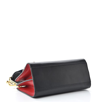 Gucci Nappa Bamboo Web Mini Nymphaea Top Handle Bag Black 4 of 17
