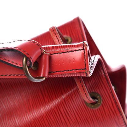 Louis Vuitton Epi Noe Castillan Red 8 of 14