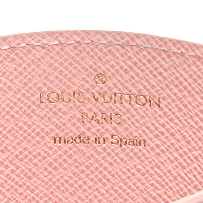 Louis Vuitton Damier Azur Daily Card Holder Rose Ballerine 6 of 8