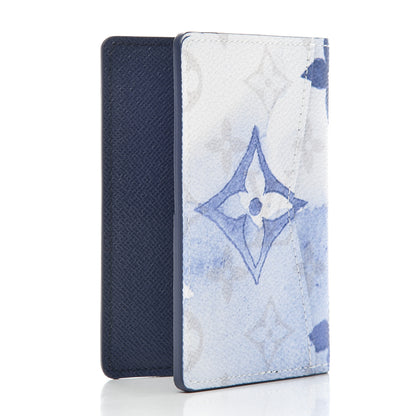Louis Vuitton Monogram Watercolor Pocket Organizer Blue 3 of 6