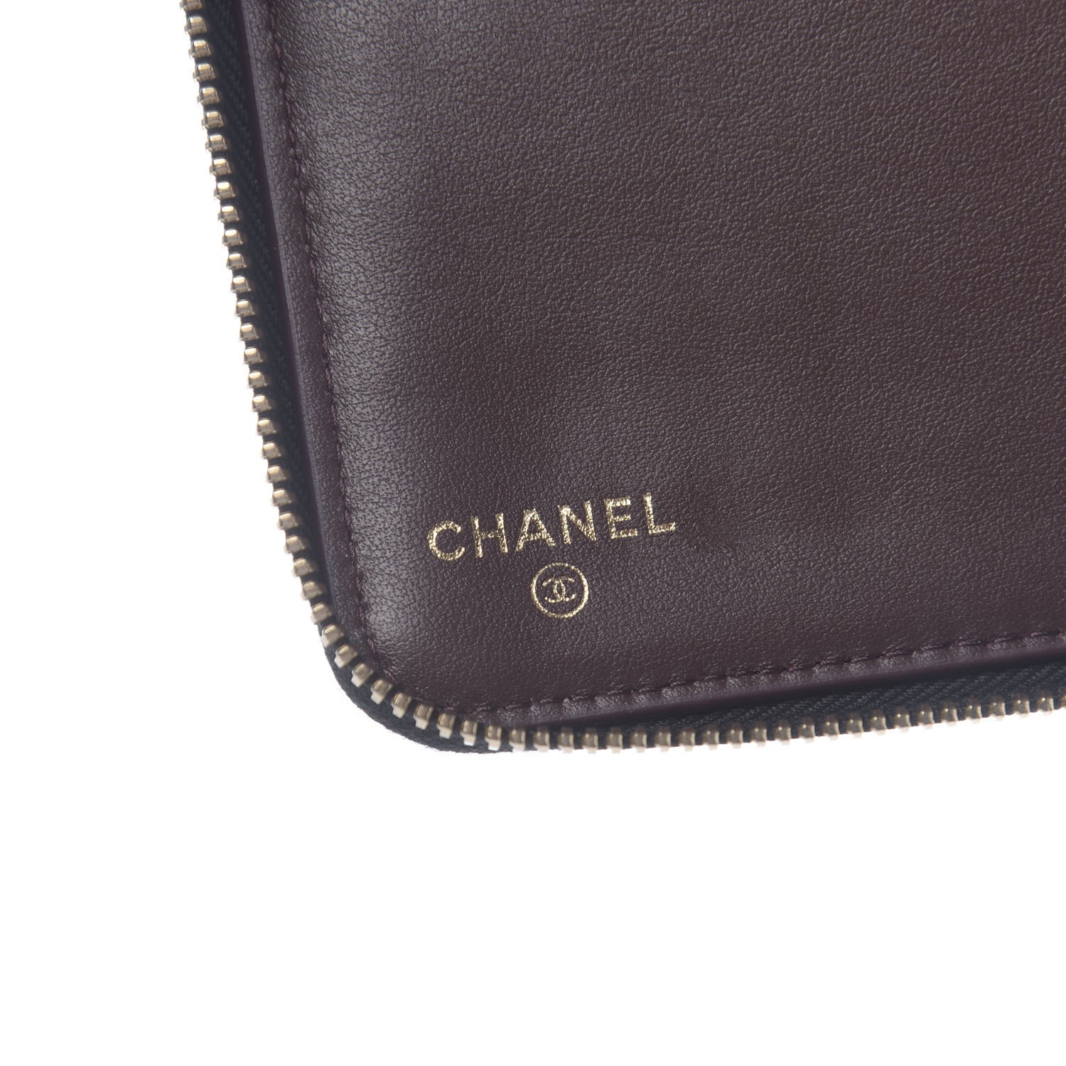 Chanel Caviar Quilted Large Gusset Zip Around Wallet Black 6 of 8
