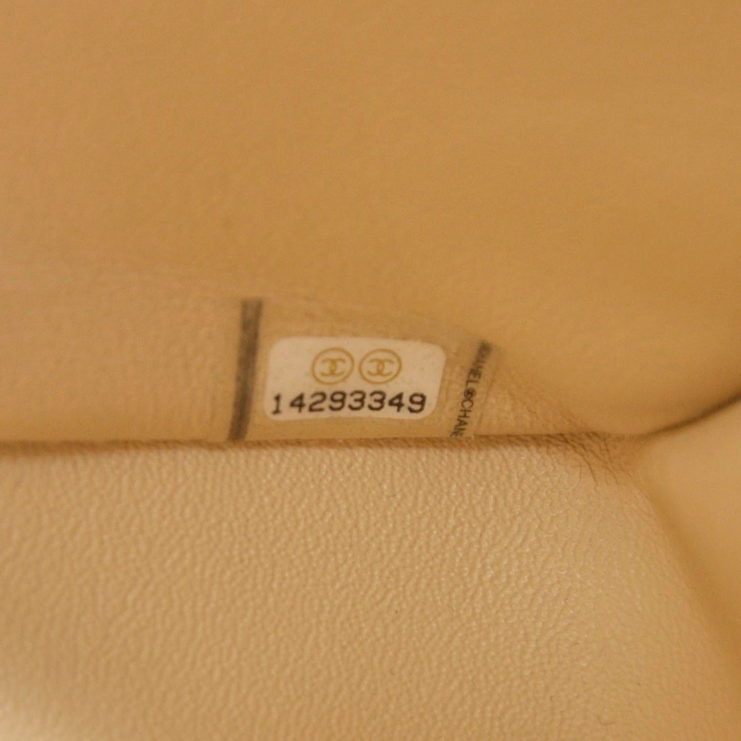 Caviar Jumbo Single Flap Beige Clair