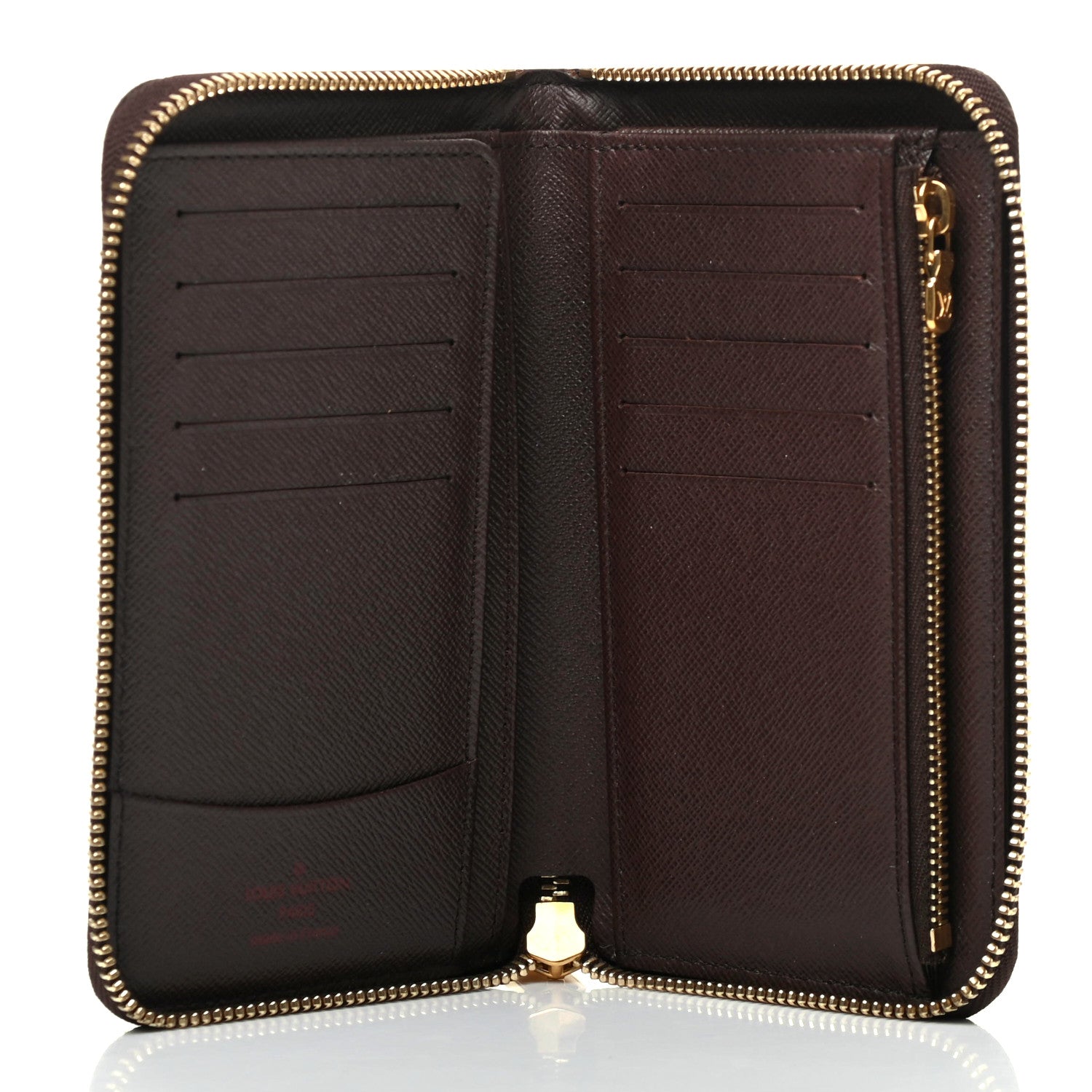 Louis Vuitton Damier Ebene Zippy Compact Wallet 5 of 8