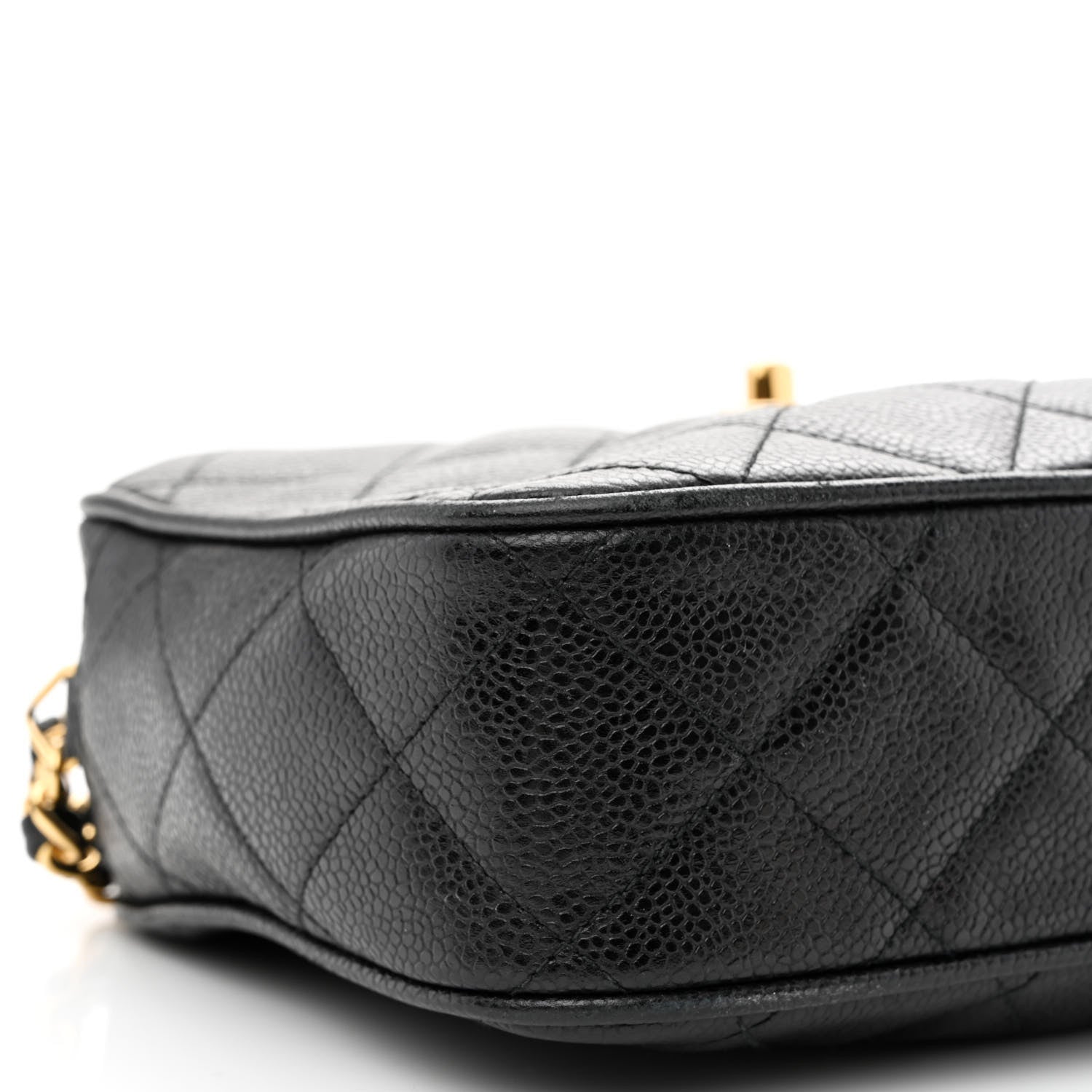 Chanel Caviar Quilted Camera Case Black 10 of 13