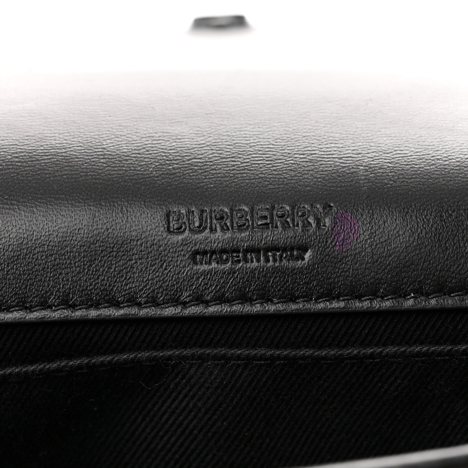 Burberry Lambskin Quilted Small Lola Bag Black 6 of 9