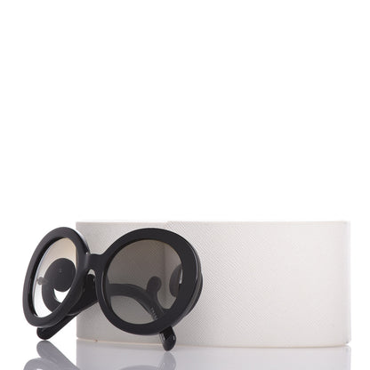 Prada Baroque Sunglasses SPR 27N Black 7 of 7