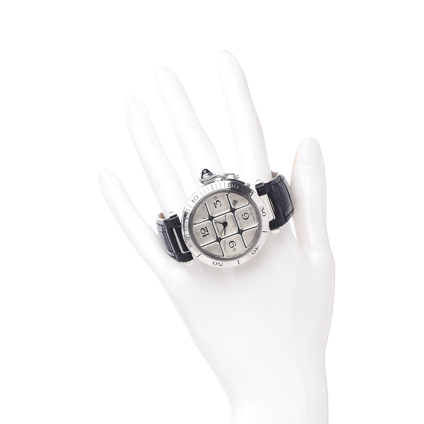 Stainless Steel Alligator 38mm Pasha C Grille Automatic Watch