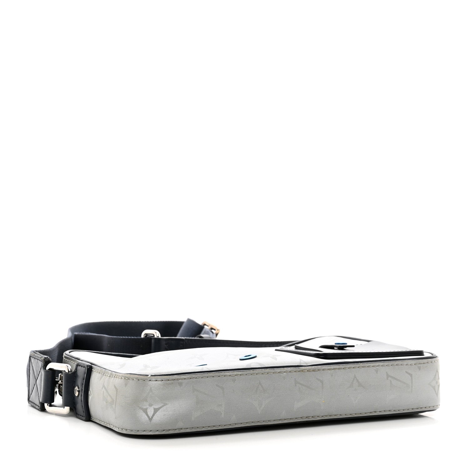 Louis Vuitton Monogram Alpha Messenger Satellite Silver 3 of 12