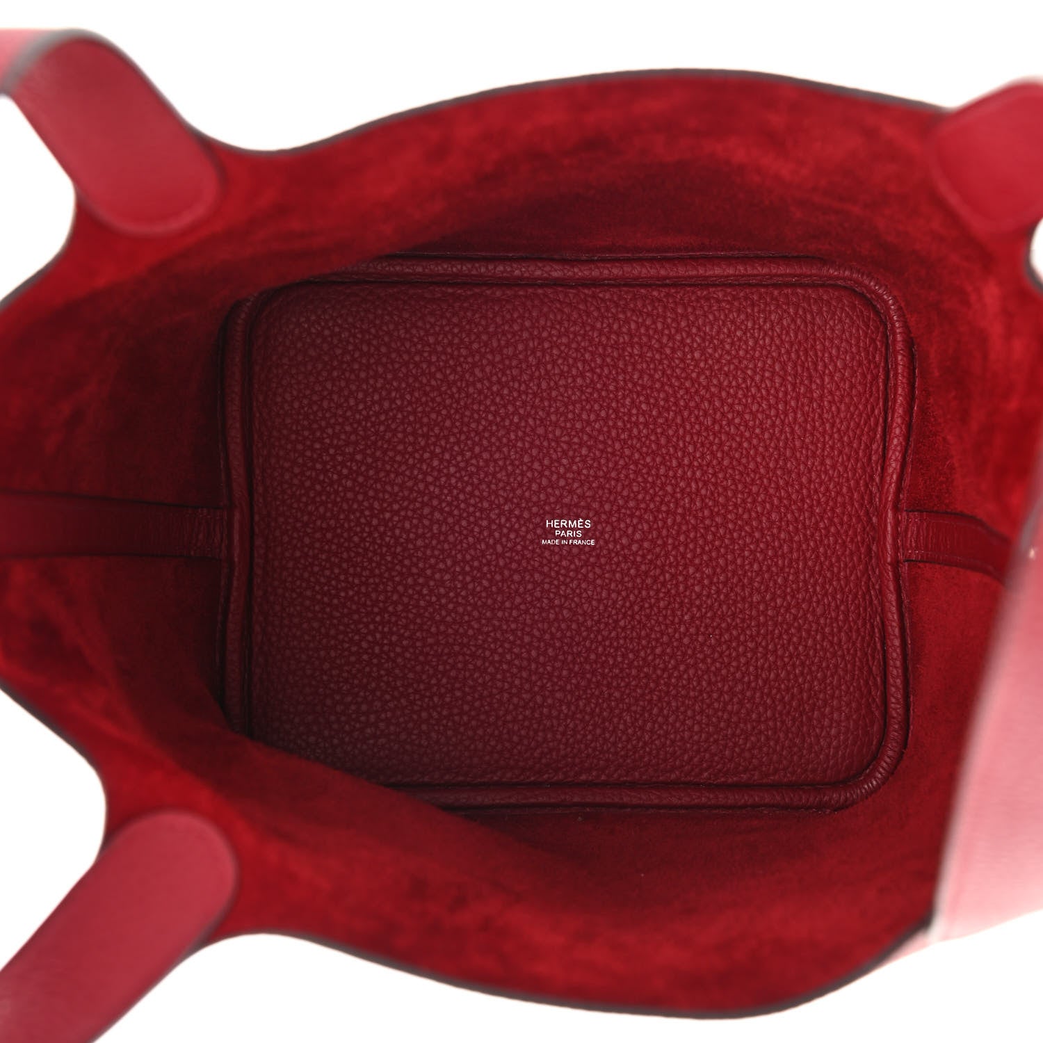 Hermes Taurillon Clemence Picotin Lock 22 MM Rouge Grenat 5 of 11