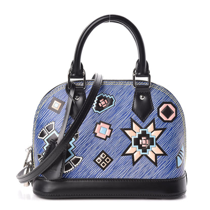 Louis Vuitton Epi Azteque Alma BB Denim Light 1 of 9