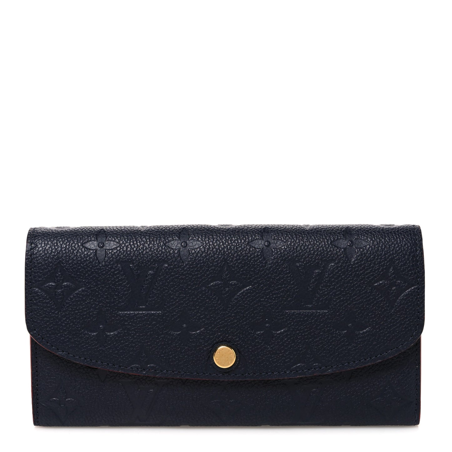 Empreinte Emilie Wallet Marine Rouge