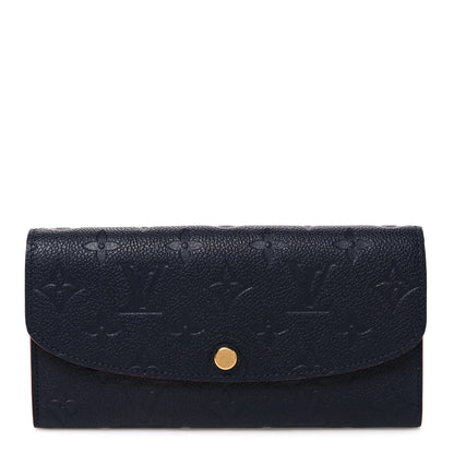 Louis Vuitton Empreinte Emilie Wallet Marine Rouge 1 of 7