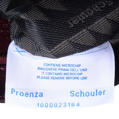 Proenza Schouler Lambskin Large PS1 Satchel Burgundy 4 of 13