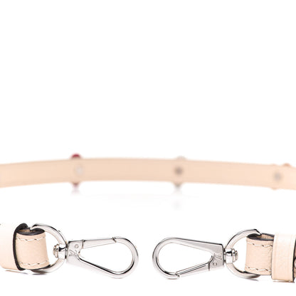 Louis Vuitton Calfskin Flowers Strap Creme 3 of 5