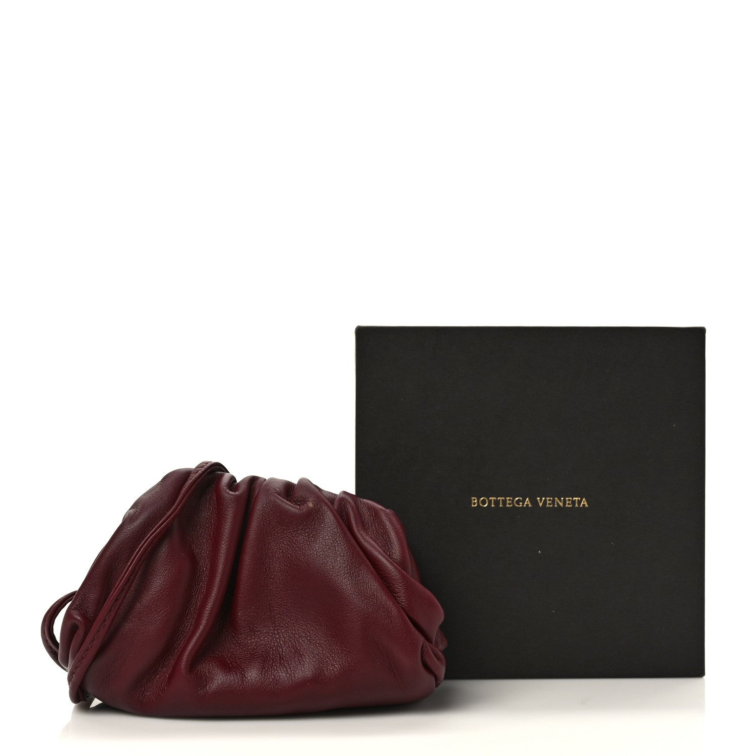Bottega Veneta Butter Calfskin Coin Purse Bordeaux 9 of 9