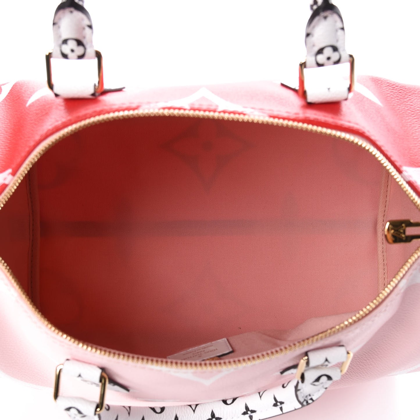 Monogram Giant Speedy Bandouliere 30 Rouge