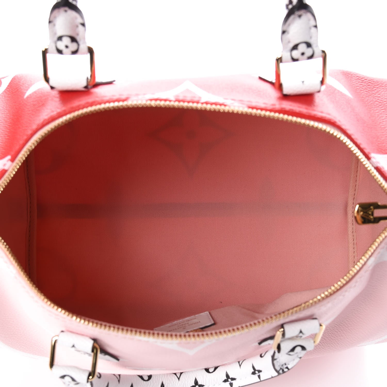 Louis Vuitton Monogram Giant Speedy Bandouliere 30 Rouge 7 of 9