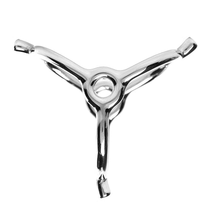Hermes Palladium Eperons Scarf Ring 1 of 8