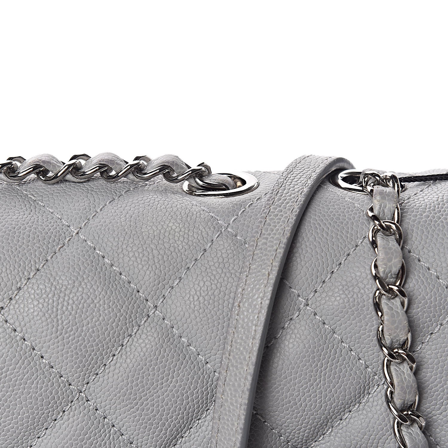 Chanel Caviar Quilted Large Urban Companion Flap Grey 12 of 14
