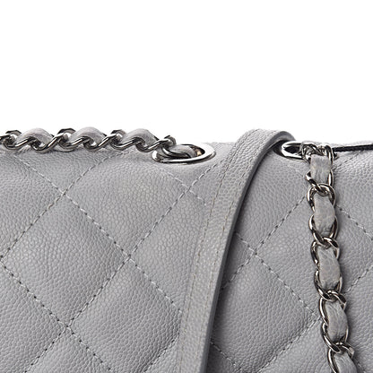 Chanel Caviar Quilted Large Urban Companion Flap Grey 12 of 14