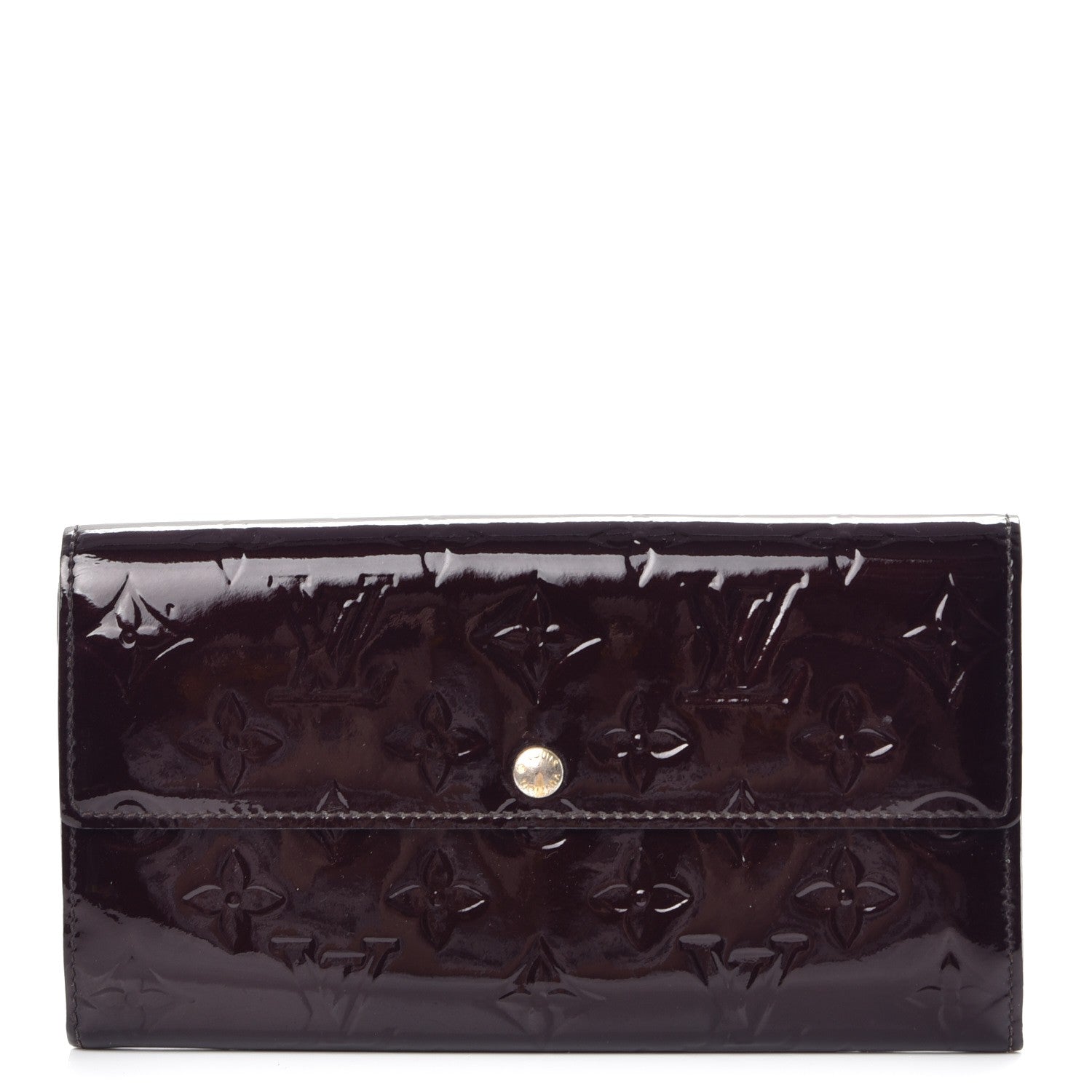 Louis Vuitton Vernis Sarah Wallet Amarante 1 of 8