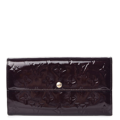 Louis Vuitton Vernis Sarah Wallet Amarante 1 of 8