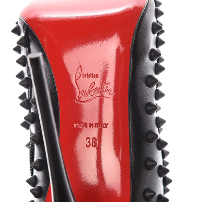 Christian Louboutin Kid Snakilta 120 Booties 38 Black 7 of 7